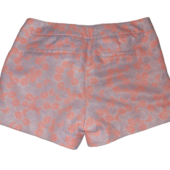 Banana Republic Orange Floral Hampton Fit Shorts 2 - Picture 4 of 4